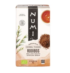 Rooibos thee van Numi, 4x 18 stks